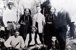 Επταχώρι Βοΐου, χωρικοί. Αρχείο Συλλόγου Επταχωριτών.